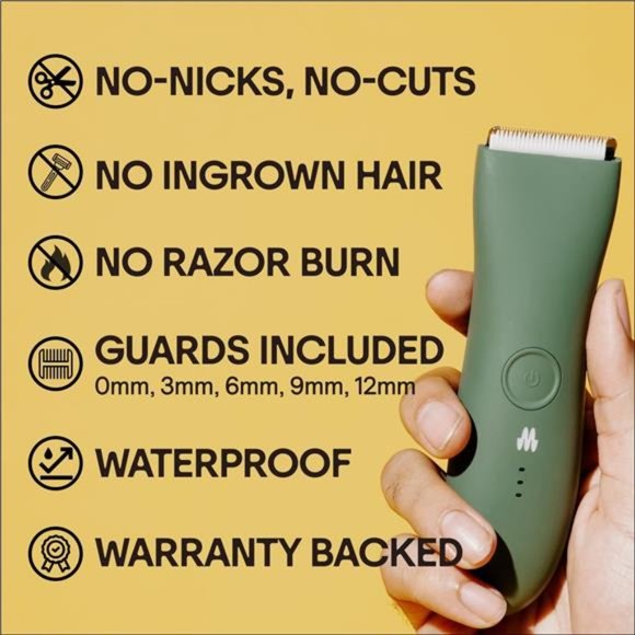 Original Ball Trimmer Men,Body HairTrimmer Men,Ball Shaver Men,Pubic HairTrimmer - Picture 2 of 6